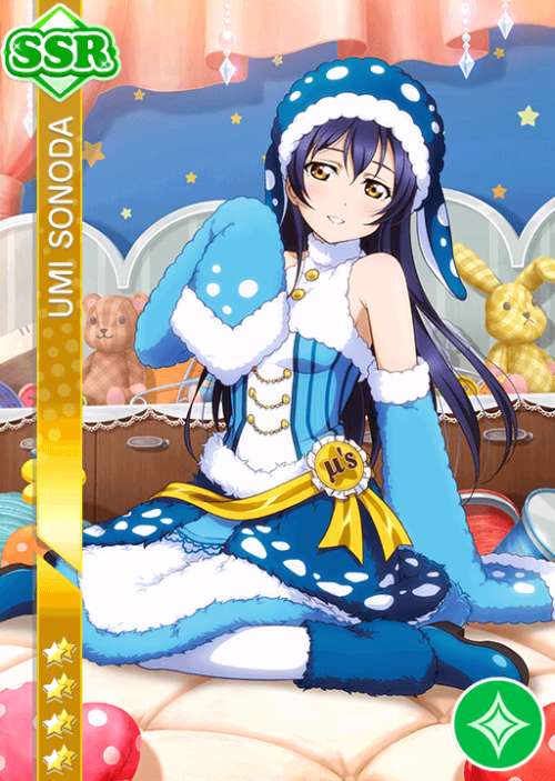 Pajama Party Set - 2nd Years (SSRs and SRs)Sonoda Umi #1085 - Score UpKousaka Honoka #1114 - Perfect