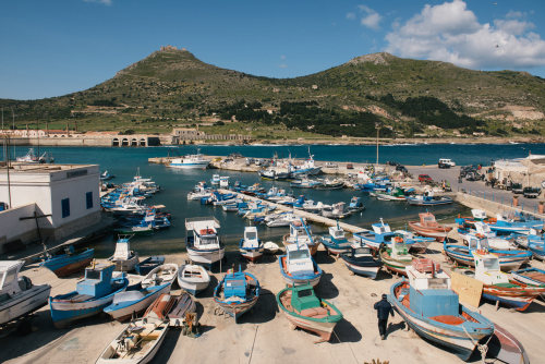 The bay of Favignana.