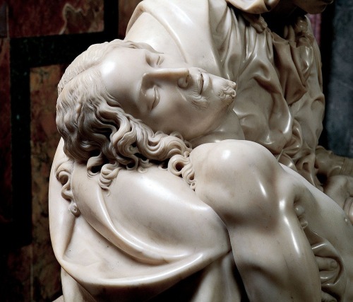 michelangelogallery:Pieta (detail)