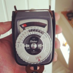 My new vintage sixtar lightmeter