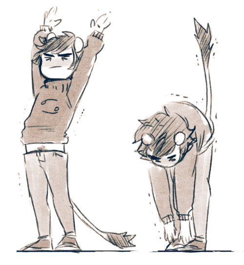 hazardgear:yummytomatoes:i just woke up and did some stretches so drew kat doin some tooThis is so c