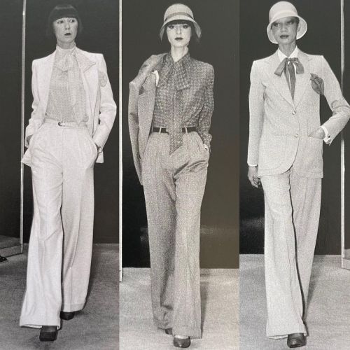 Yves St. Laurent, Spring Summer 1976.