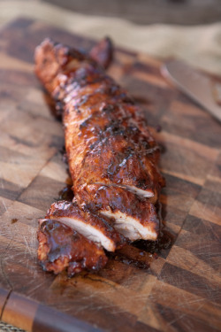 hoardingrecipes:  BBQ Pork Tenderloin