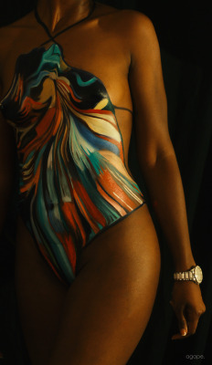 blackfashion:  Original Body ArtArtist: Tyree’