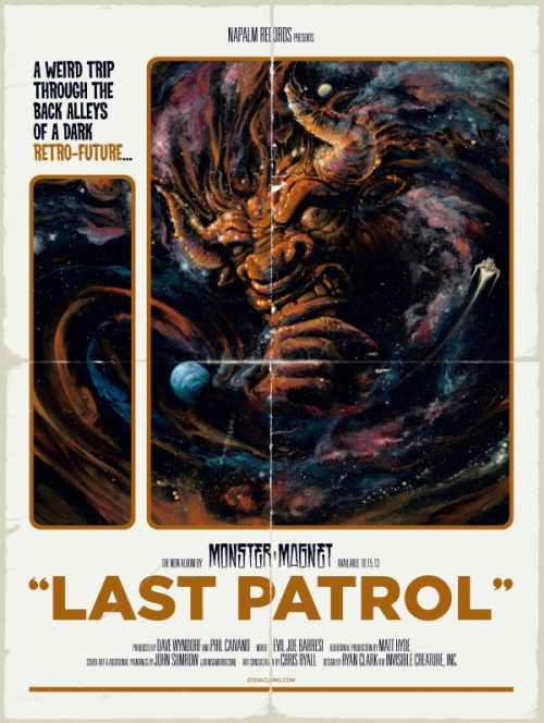 planetmosh:  MONSTER MAGNET set to release “Last Patrol” on the 21st October  Monster Magnet Last Pa