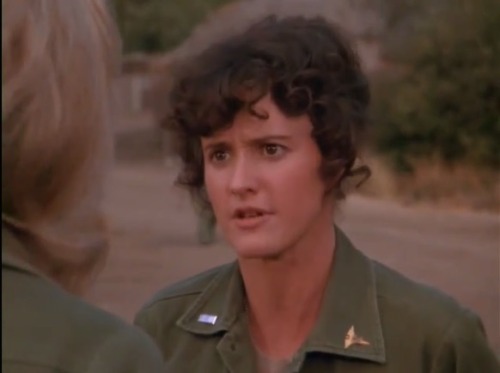 Alexandra Stoddart as Lt. Gail Harris, aka “Nurse Doctor” (s08e07). Criticized for argui