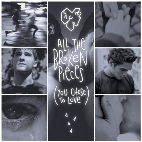 marauders-mess:all the broken pieces (you chose to love)Author: @flydeSummary: Life fell to pieces, 