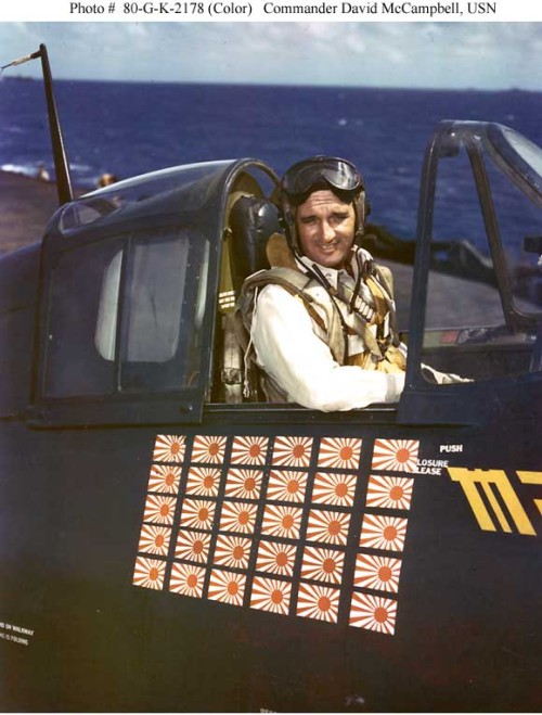 ironwarriors: Commander David McCampbell  David McCampbell was one of America’s famous fi