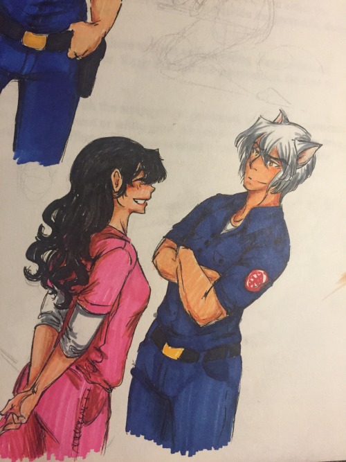 inuyasha-ruined-mylife: Yep. Yep I needed to post these. Paramedic/Hospital!au of my darlings from m