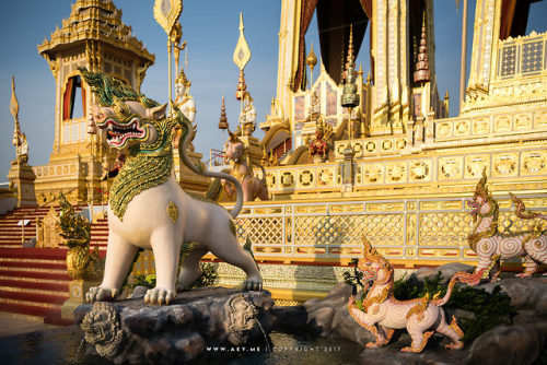 Tha Royal Creamatorium of King Bhumibol Adulyadej Part VI, Thailand, 2017 photos from WWW.AEY.ME