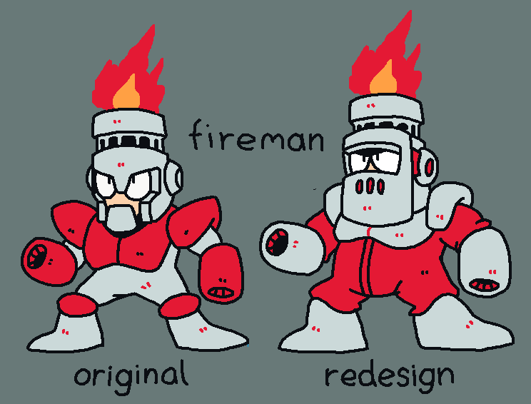 Welcome To Splendid Land Megaman Redesign 11 Fire Man I Love The Original Welcome To Splendid Land Megaman Redesign 11 Fire Man I Love The Original