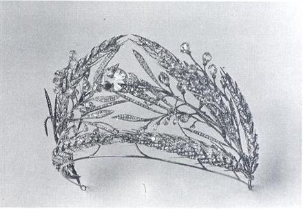 The “Ears of Wheat” tiara of Maria Fyodorovna