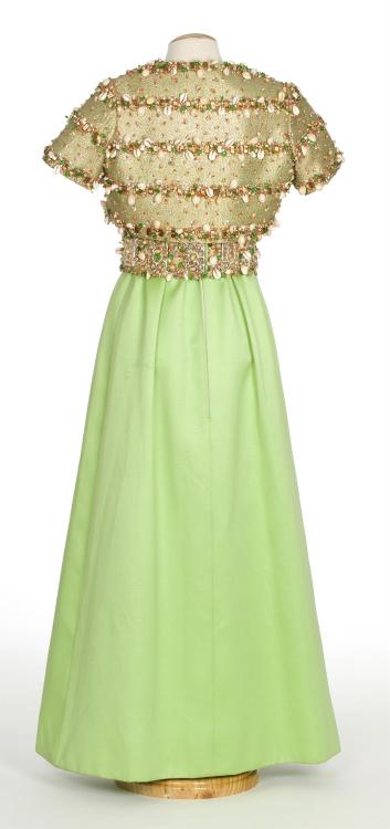 Elio Berhanyer 1973 evening gown with bolero jacket