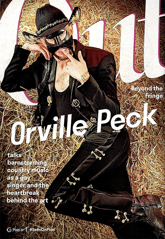 Porn lynchianhorrors:orville peck recreating dolly photos