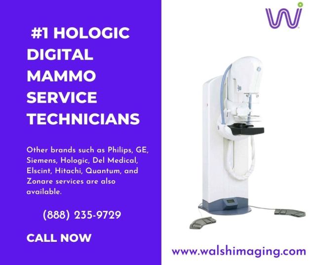 Walsh Imaging is providing the Hologic Digital Mammo Service technicians. We have the #1 healthcare equipment technicians in Pompton Lakes, NJ. We understand how important womens health is. The mammography machine detects breast cancer and other disorders, but it can malfunction. So, in Pompton Lakes, NJ, we have the best healthcare technicians that provide repair services. To Know more about us, please visit our website or contact (888) 235-9729.

Click The Link To Know More:- https://bit.ly/3wDG7El #quantum imaging equipment service  #imaging equipment service  #hologic digital mammo service technicians  #ge digital mammo service technicians  #del medical imaging equipment service