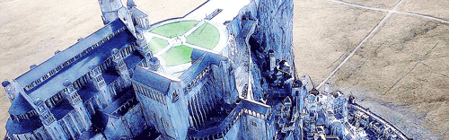 mishacolins:  The city of Minas Tirith 