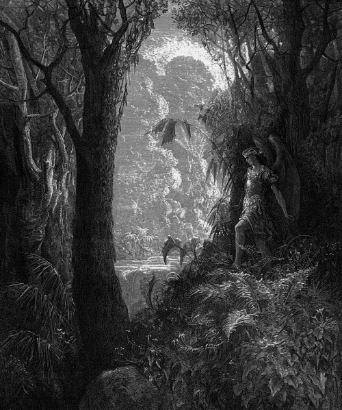 magictransistor:Gustave Doré, John Milton’s Paradise Lost (Woodcut engravings), c. 186