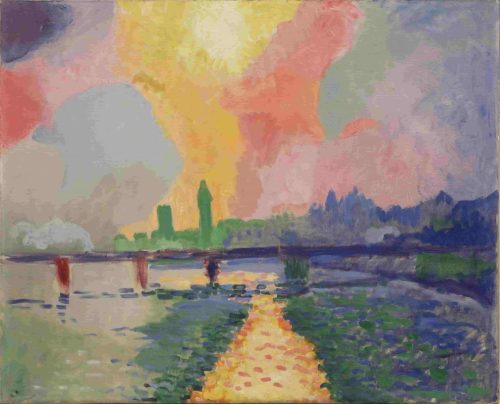 Charing Cross Bridge, London, 1906, Andre Derainhttps://www.wikiart.org/en/andre-derain/charing-cros