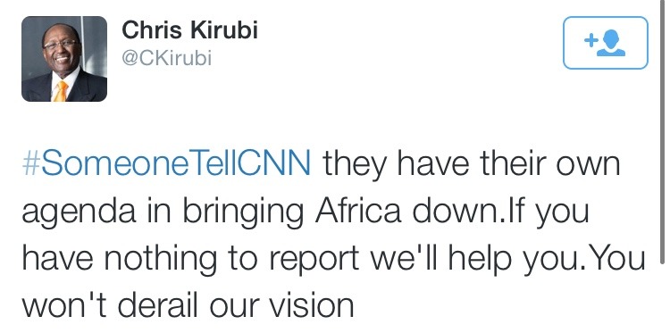 ourafrica:  [Part two]The same day @cnn calls Africa a country, they manage to anger