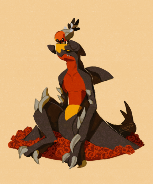 albastrix:  big dragon, small bird 