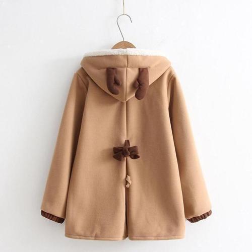 Deer Ears Mori Girl Hooded Coat starts at $47.90 ✨✨ This is so cute! Catch my eye right away ❤️