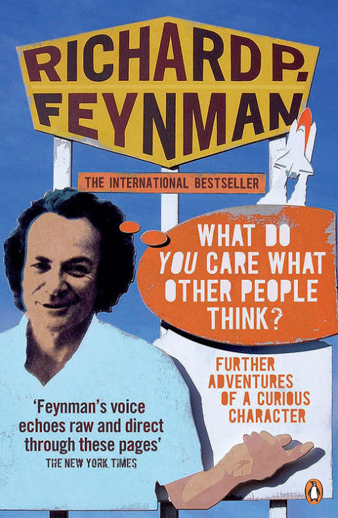 Andy Bridge’s covers for Richard Feynman’s books from Penguin UK.