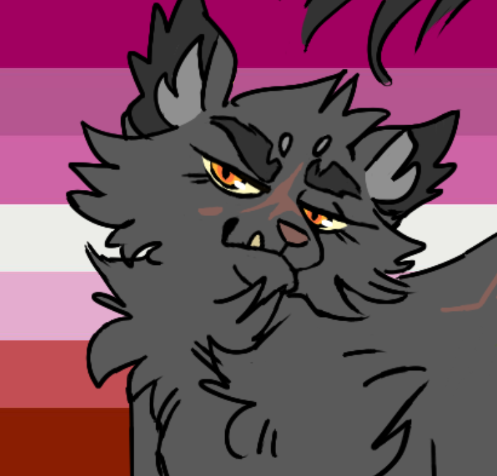 Cat Composer — Warriors Pride Icons Batch #1 Lesbian Mothwing •