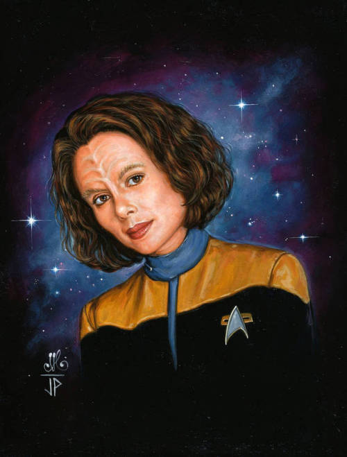 70thousandlightyearsfromhome: Woman of Star Trek - B'Elanna by Melanarus This is one of 10 paintings