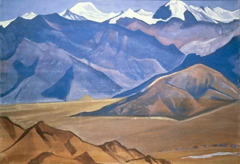 nicholasroerich: Sanctuaries and Citadels, 1925, Nicholas RoerichMedium: canvas,tempera