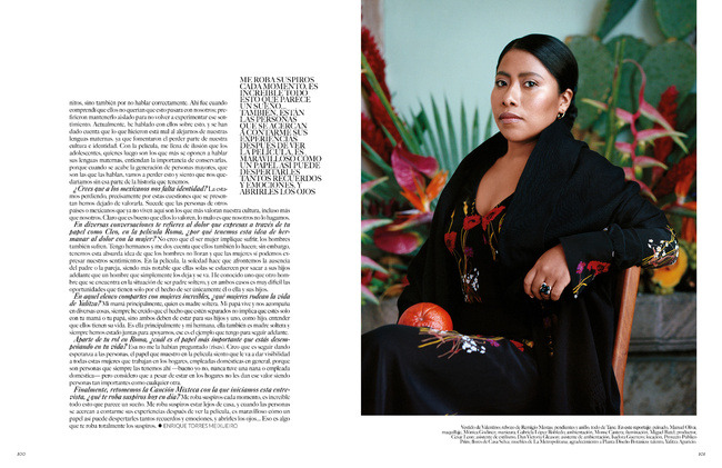 modamexblog: Vogue Mexico - January 2019 Editor: Karla Martinez de Salas Actress: