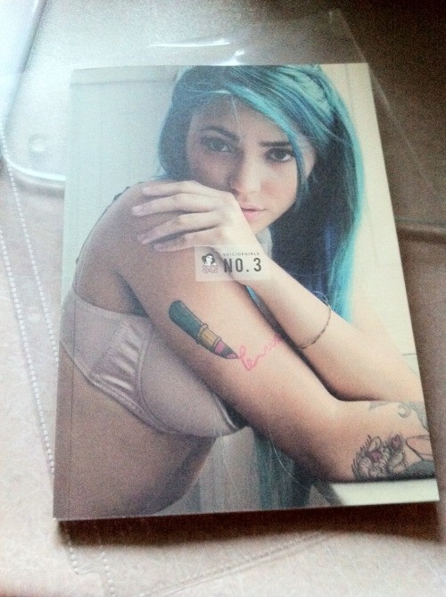 The Autographed Suicidegirlsoficial Book I Got Last Weekend At Wondercon2015. Love It!!!