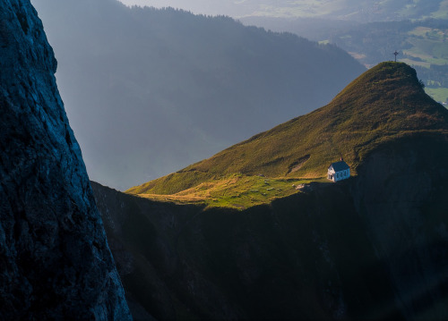 Klimsenhorn Chapel on Mount Pilatus, Switzerland