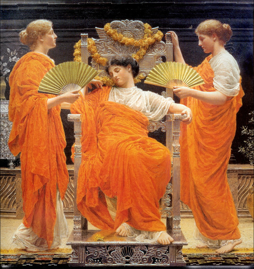 Albert Joseph Moore: Midsummer, 1887.