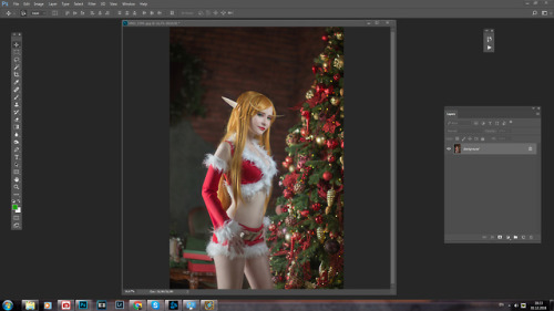 Hi pals, now I&rsquo;m working on a Blood Elf photoset. This is the first photo. This is a December 