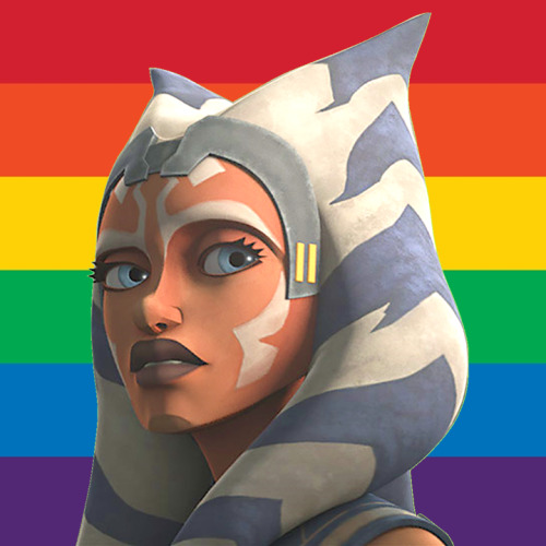 greatlakesrebel: ahsoka pride icons (part 1 of 2). feel free to use, just reblog and credit if you d