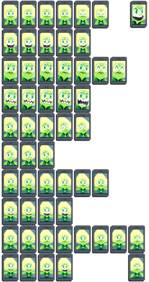Peridot Model Sheets