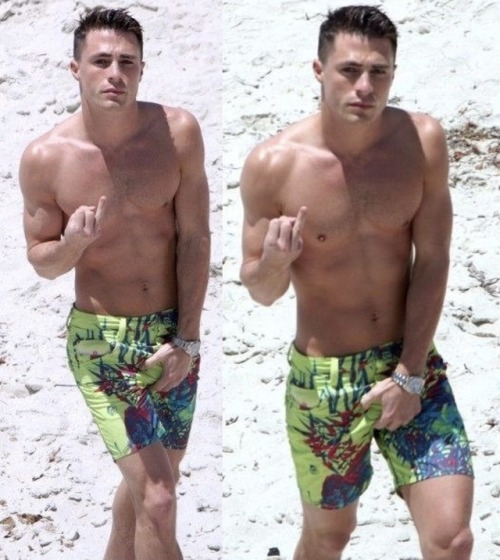 XXX celebritybodybuge:  Colton Haynes photo