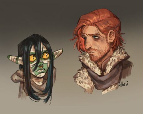 some old friends as they once wereive just started relistening to critrole campaign 1&amp;2 eheh