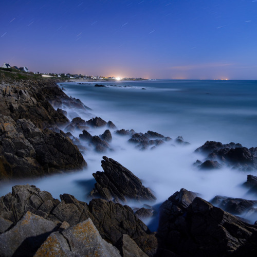 Vues de nuit, Bretagne.Night views, Britanny.