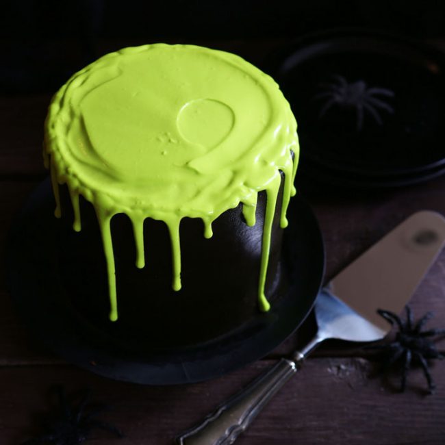 sweetoothgirl:    Slime Cake   