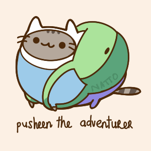 Pusheen the Adventurer! 