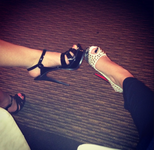 laceandleatherxxo:  YSL & Louboutins