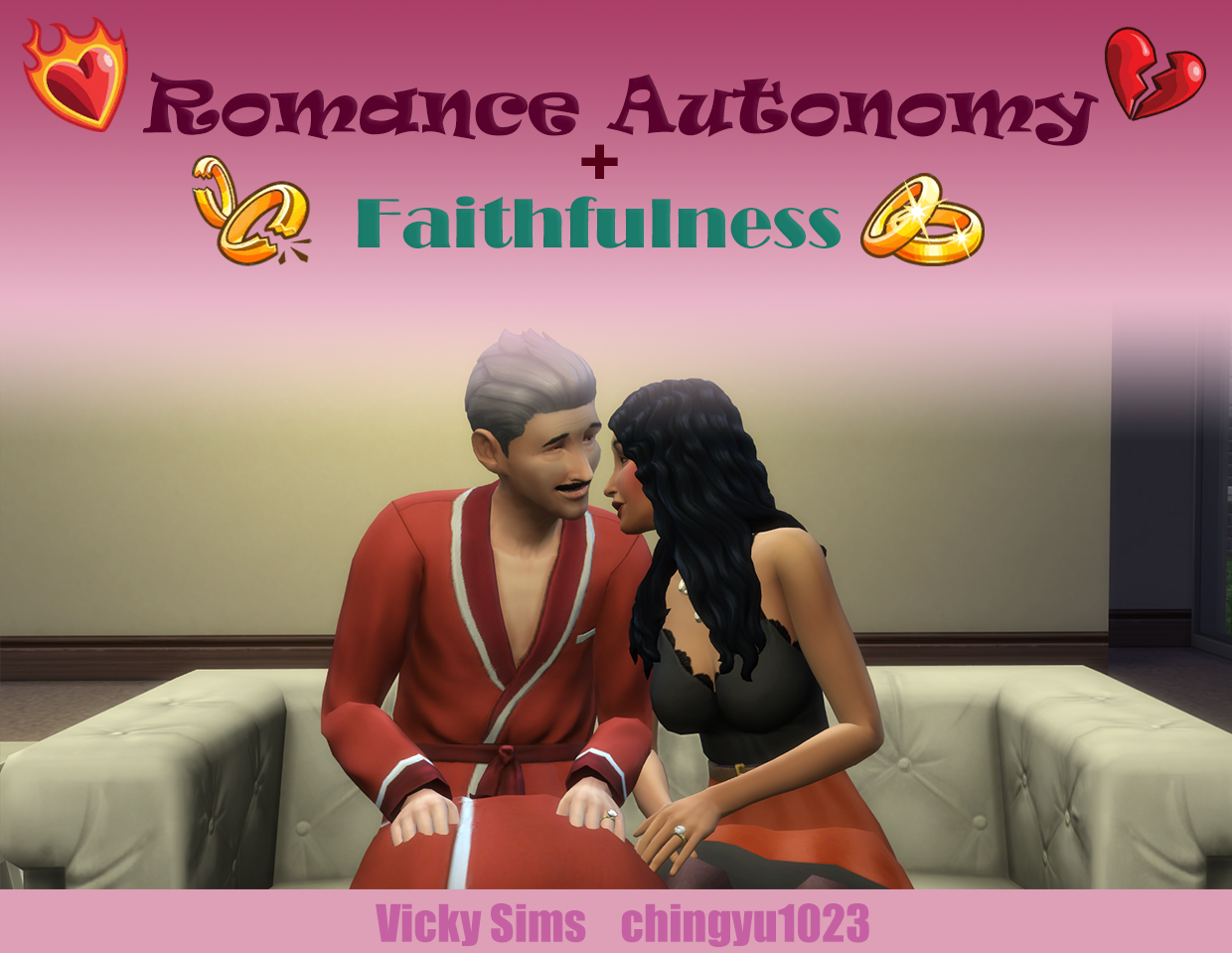 Cheating (Infidelity) & Jealousy Expansion & Overhaul – a Sims 4 mod –  Lumpinou's Sims 4 mods