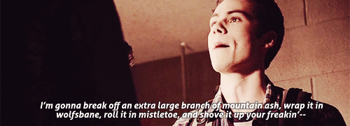  Stiles + ridiculously explicit threats 