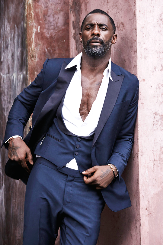 ruby-white-rabbit: imthegirlyourparentswarnedyouof:      2018 has finally delivered! Idris Elba has been names Sexiest Man of the Year   This is an apology for last year right after that Bland Shelton mess 