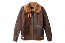 onlycoolstuff:  wingshorns shearling aviator