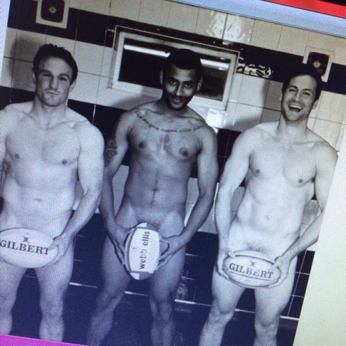 instalads: Yeah, it’s rugby calendar time! via boysintheshower.tumblr.com/