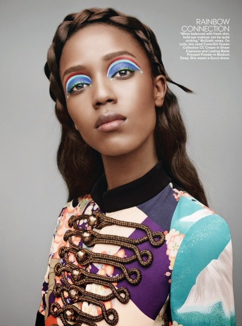 edithshead:Leila Nda by Jason Kibblerfor Teen Vogue, 2015