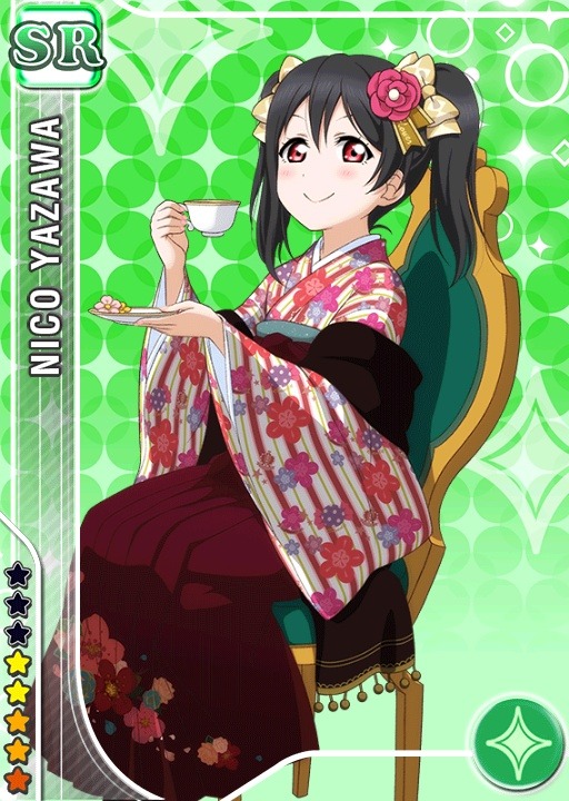 lovelivecommunity:           ‘Taisho Roman’ Version - Nico Yazawa SR    