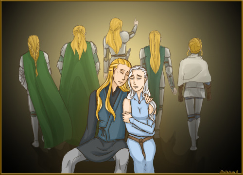 welcometolotr:7/29/13 - ArafinweansRequested by finarfiniel - sorry that it’s not properly inked and